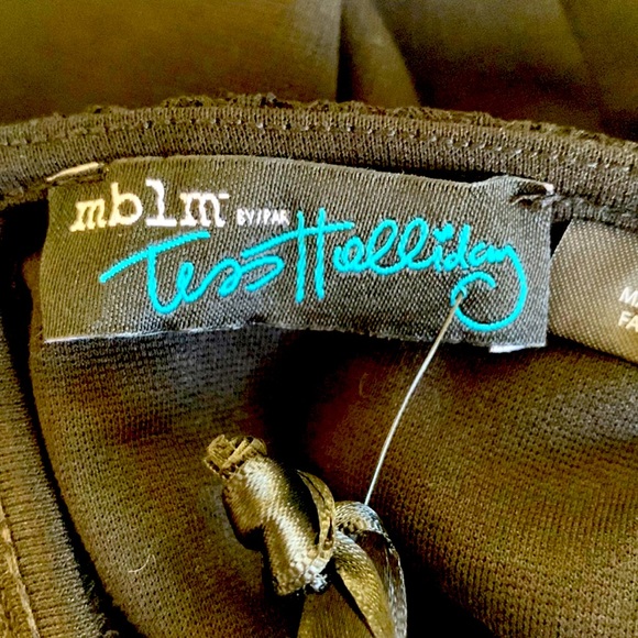 mblmTess Holliday Midi Fitted Dress Lace Cutouts sz 2X - Picture 11 of 14